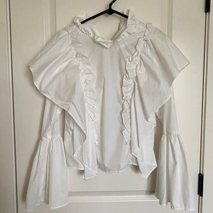 White ASOS blouse
